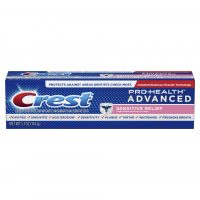 Zubná pasta Crest Pro Health Advanced Sensitive relief